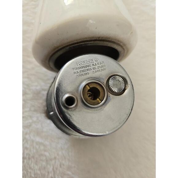 Ronson Varaflame Sunrise Table Lighter Ceramic Mid Century - Picture 6 of 9